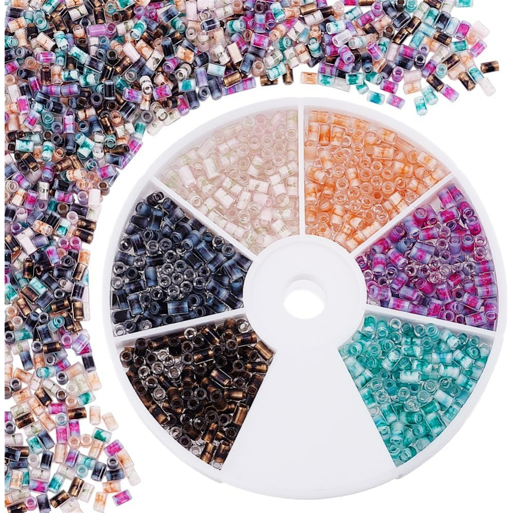 720pcs 6 Colors Tube Beads 24g - Embroidery Youtube avis et prix