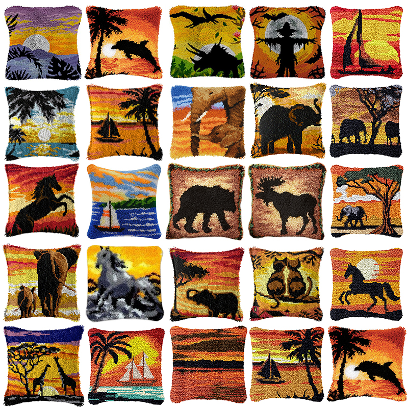 Elephant Horse Animal Latch Ho - Embroidery Horse avis et prix