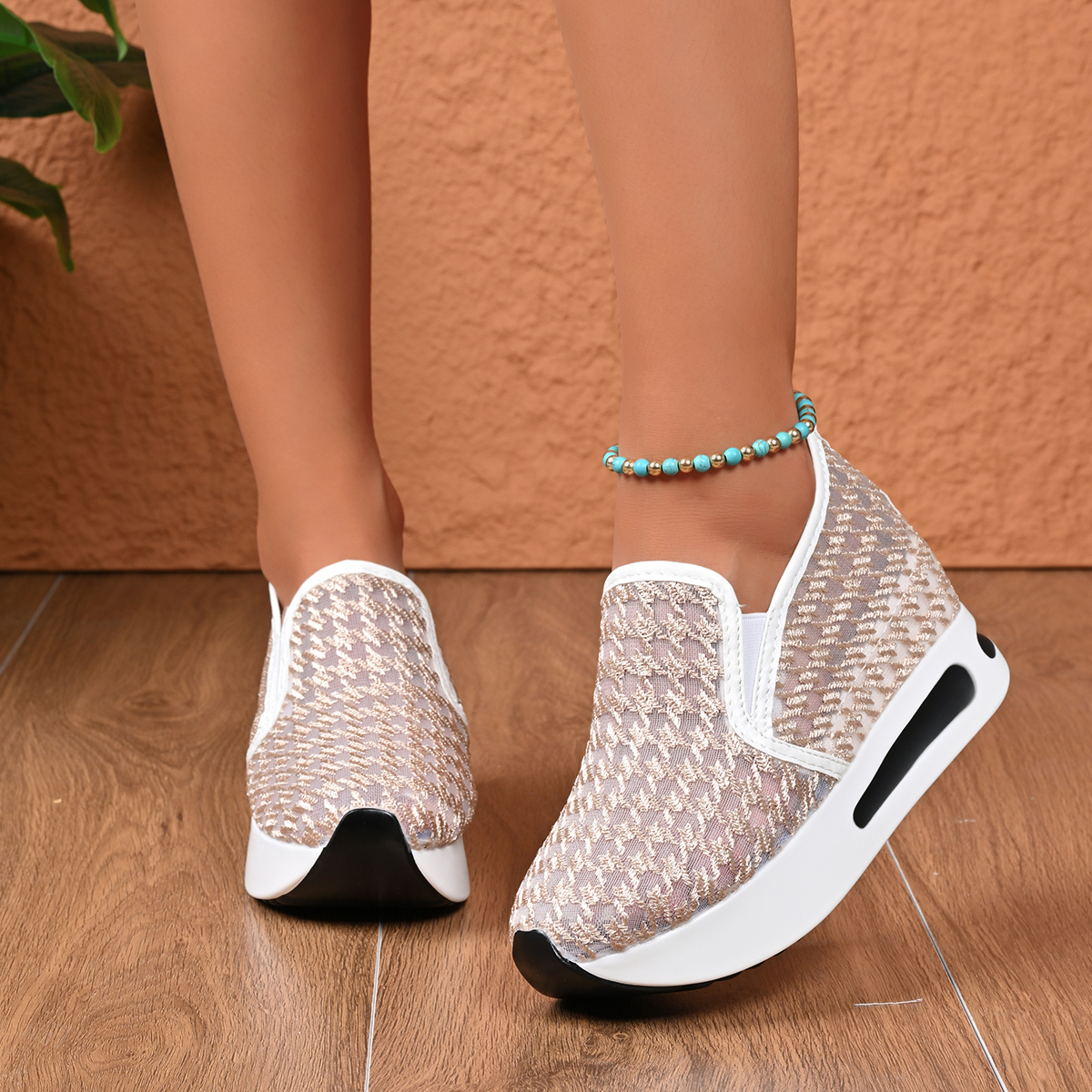 Women Sneakers Women Floral Pa - Embroidery Lace avis et prix