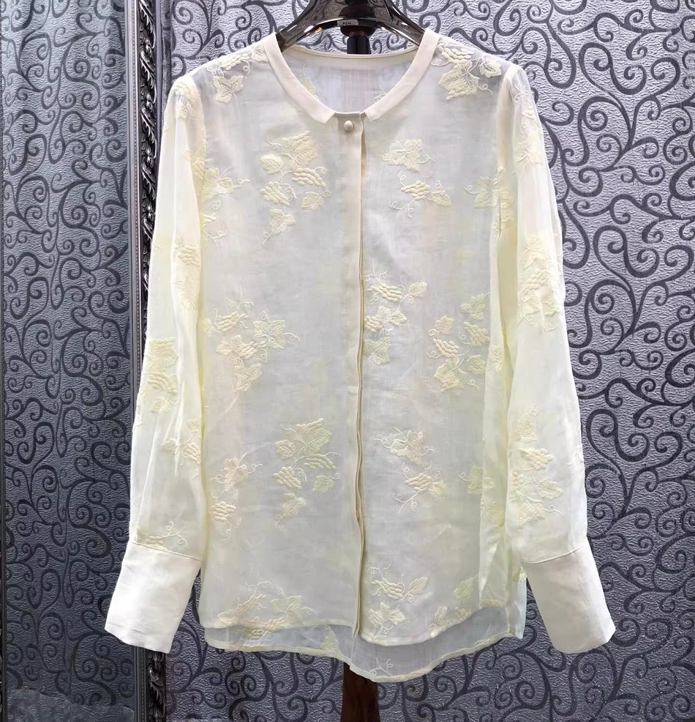 Top Quality New Fashion Style  - Embroidery Yellow Flower avis et prix