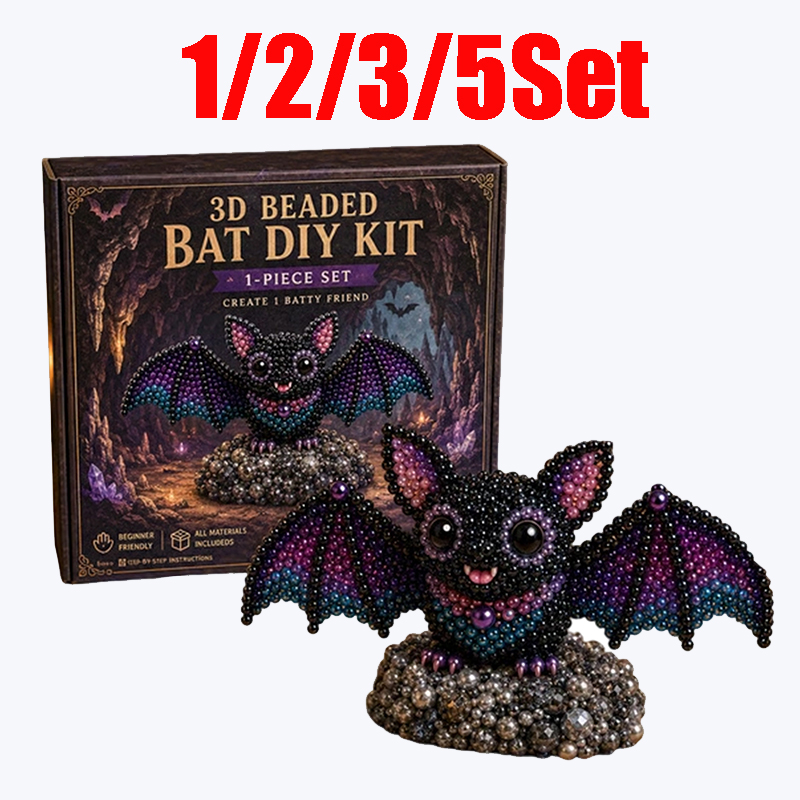 1/2/3/5Set 3D Beaded Bat Craft - Embroidery Youtube avis et prix