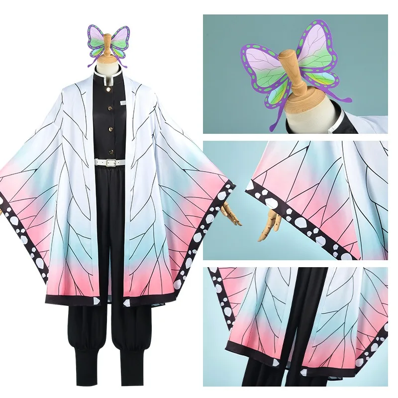 Anime Kochou Shinobu Cosplay C - Embroidery Uniforms avis et prix