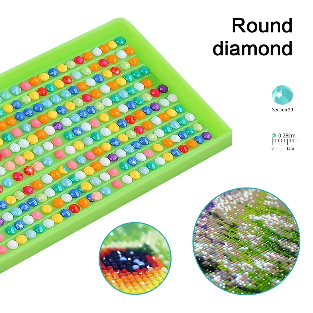 1pc frameless  5D DIY Diamond  - Embroidery X Stitch avis et prix