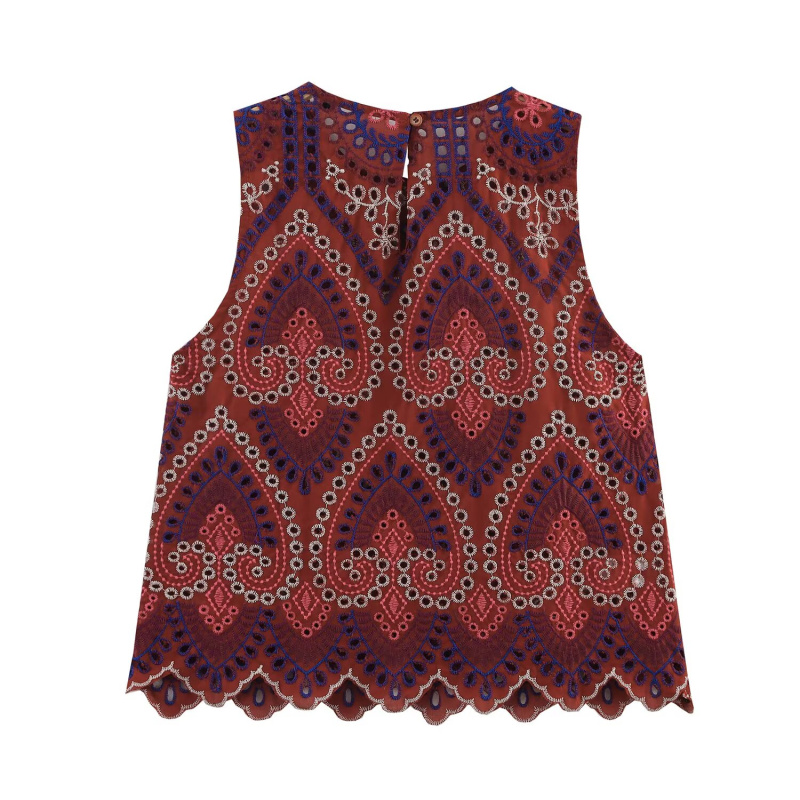 ETJ 2025 New women's wear Bohe - Embroidery Vest avis et prix