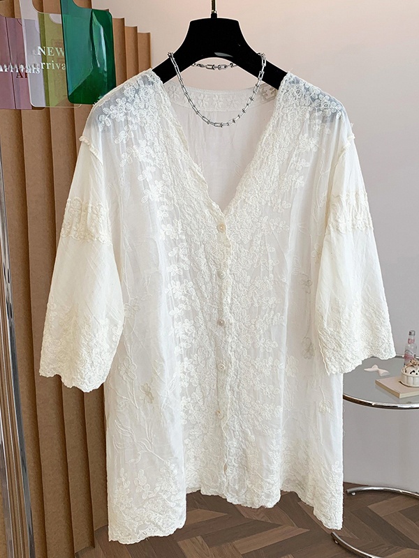 Women's Summer New Style Korea - Embroidery Cardigan avis et prix