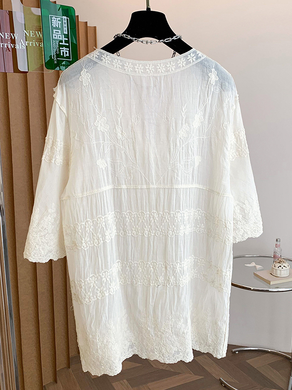 Women's Summer New Style Korea - Embroidery Cardigan avis et prix