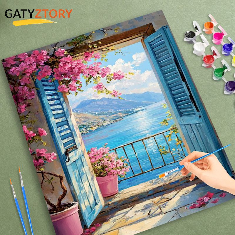 GATYZTORY Paint By Numbers For - Embroidery Translate avis et prix