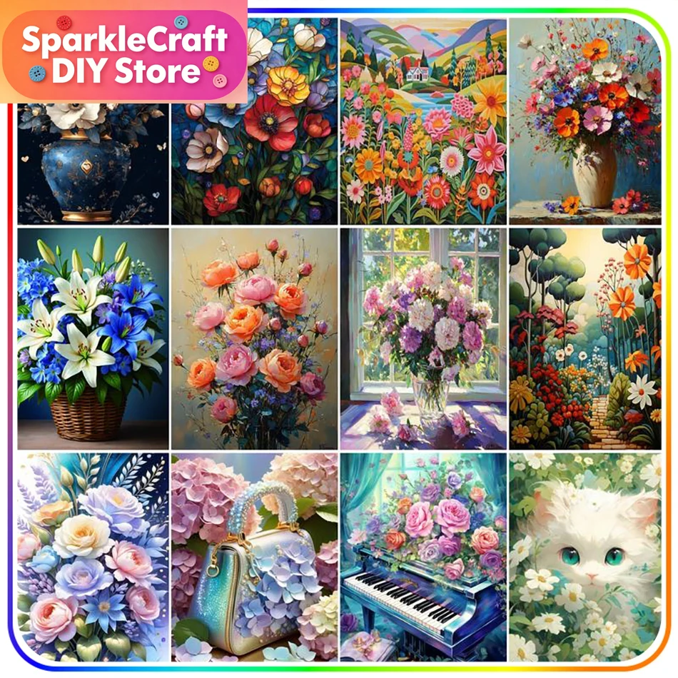 1pc frameless  Diamond Paintin - Embroidery X Stitch avis et prix