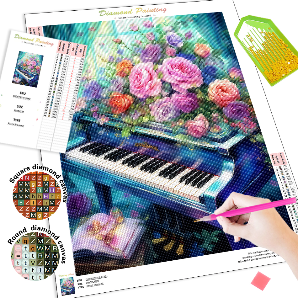 1pc frameless  Diamond Paintin - Embroidery X Stitch avis et prix
