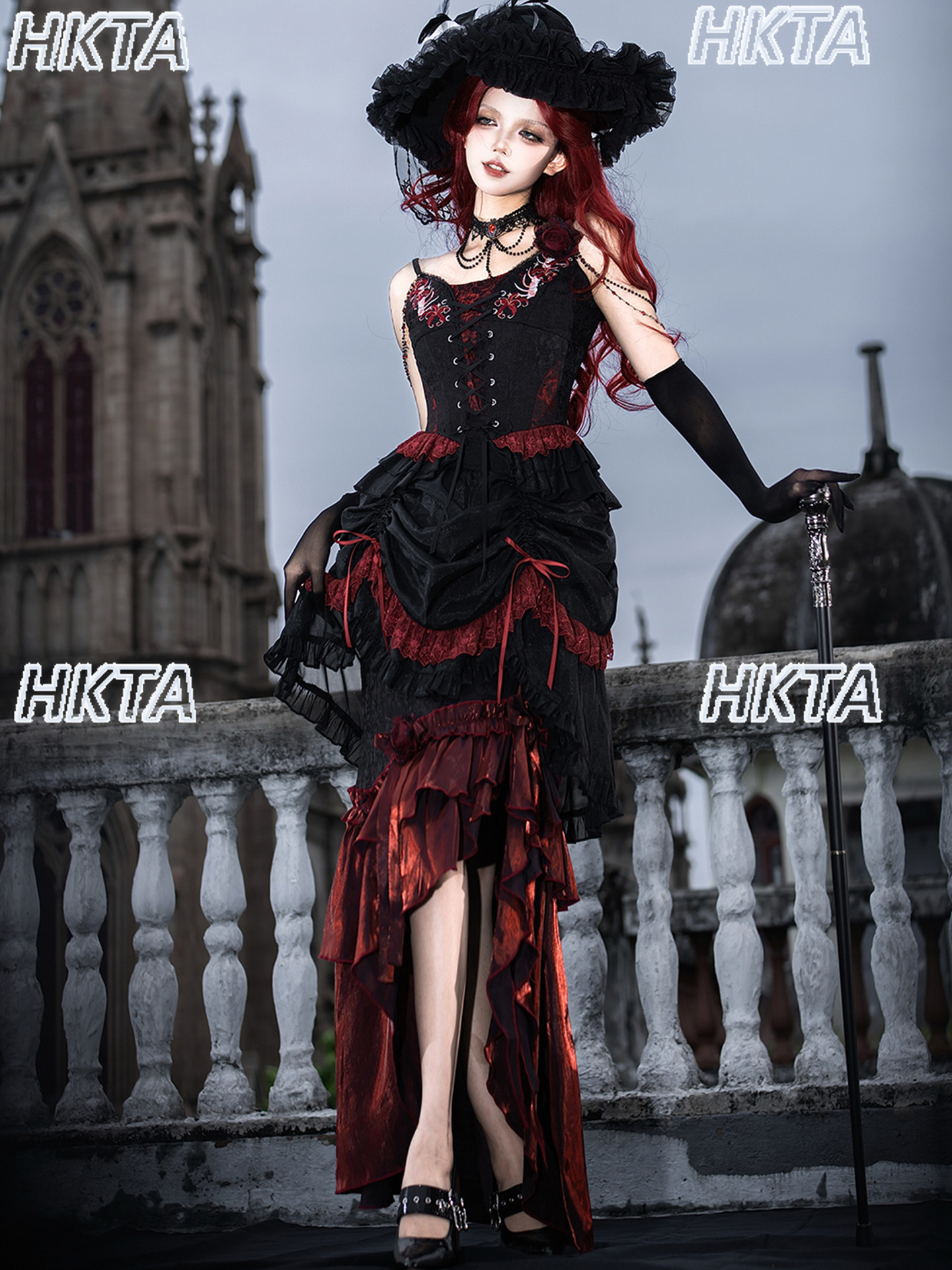 Elegant Vintage Dark Goth Subc - Embroidery Vest avis et prix