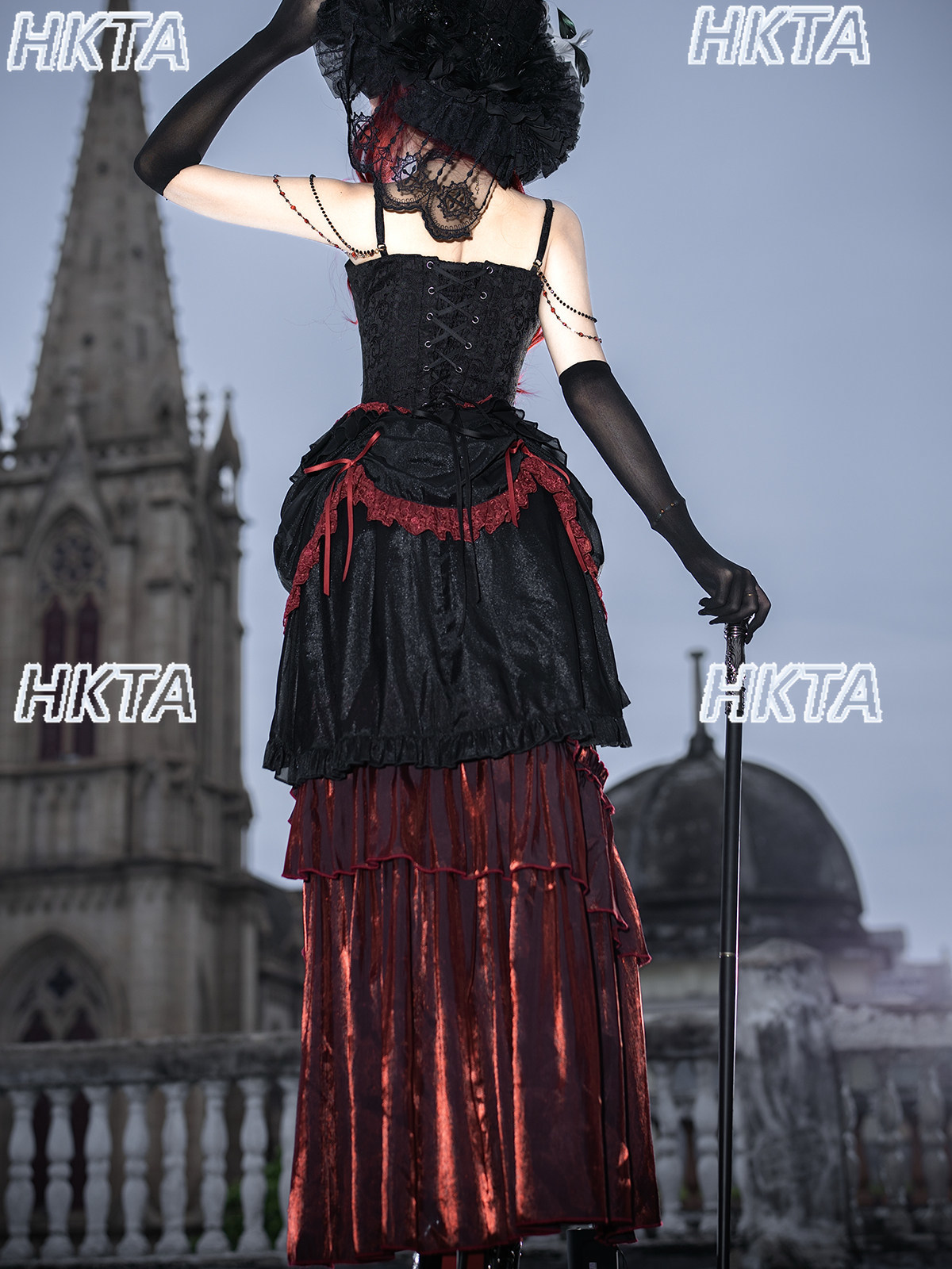 Elegant Vintage Dark Goth Subc - Embroidery Vest avis et prix