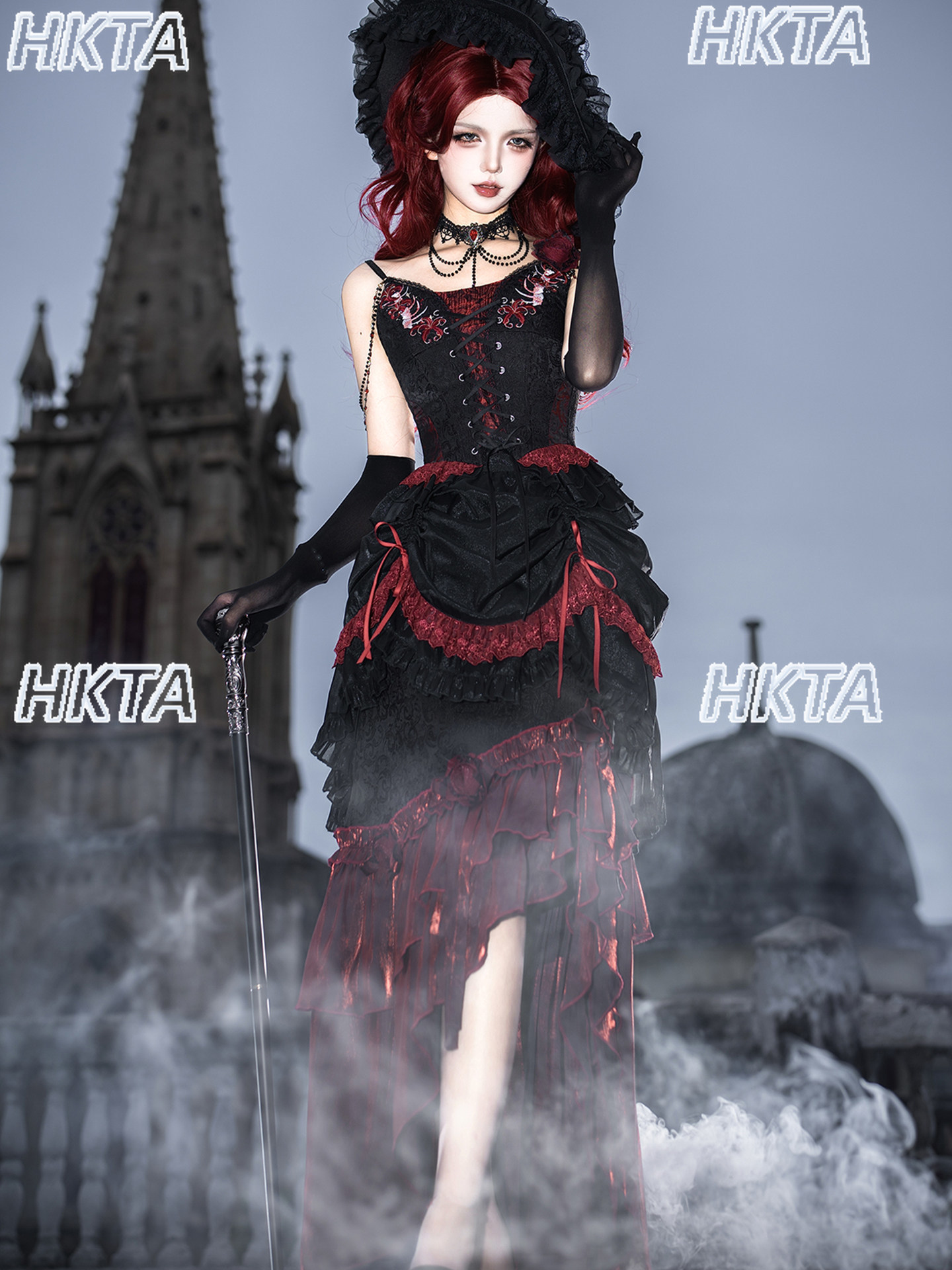 Elegant Vintage Dark Goth Subc - Embroidery Vest avis et prix