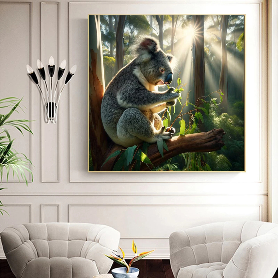 Diamond Painting Sloth Koala A - Embroidery In Australia avis et prix