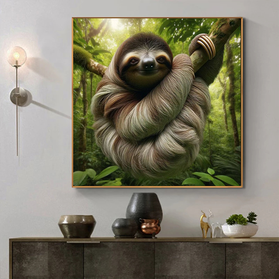 Diamond Painting Sloth Koala A - Embroidery In Australia avis et prix