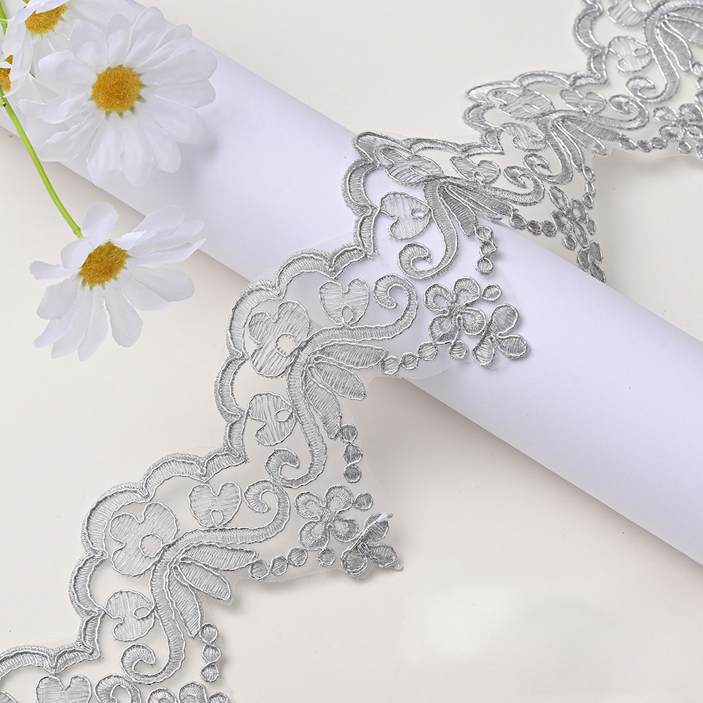 1Yard Embroidery Lace Trim Wed - Embroidery Veil avis et prix