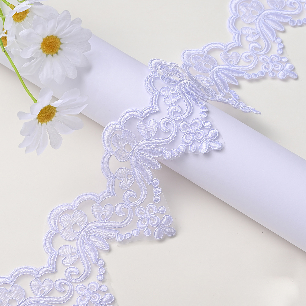 1Yard Embroidery Lace Trim Wed - Embroidery Veil avis et prix